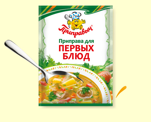 Приправа Для первых блюд 15г*18шт (шоу-бокс) Приправыч